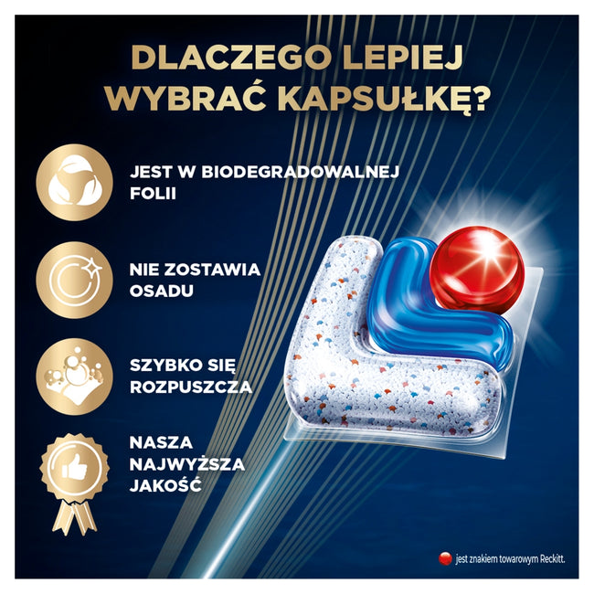 Finish Ultimate Plus Fresh kapsułki do mycia naczyń w zmywarce 36szt