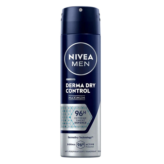 Nivea Men Derma Dry Control antyperspirant w sprayu 150ml
