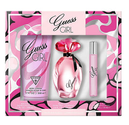 Guess Girl zestaw woda toaletowa spray 100ml + woda toaletowa spray 15ml + balsam do ciała 200ml