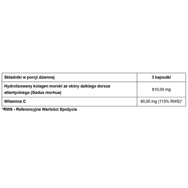 Pharmovit Naturalny kolagen z dzikiego dorsza suplement diety 90 kapsułek
