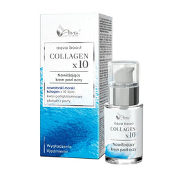 Ava Laboratorium Aqua Boost Collagen x10 nawilżający krem pod oczy 15ml