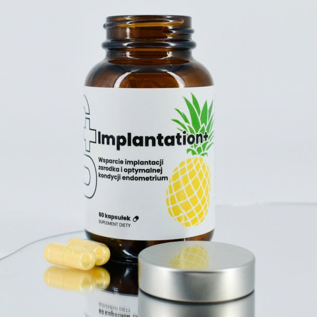 UP Health Pharma Implantation+ UP Nowe Życie implantacja zarodka suplement diety 60 kapsułek