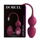 Marc Dorcel Love Balls wibrujące kulki gejszy sterowane pilotem Plum