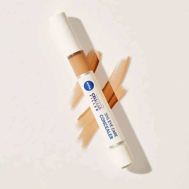Nivea Hyaluron Cellular Filler 3In1 Eye Care Concealer krem korygujący cienie pod oczami