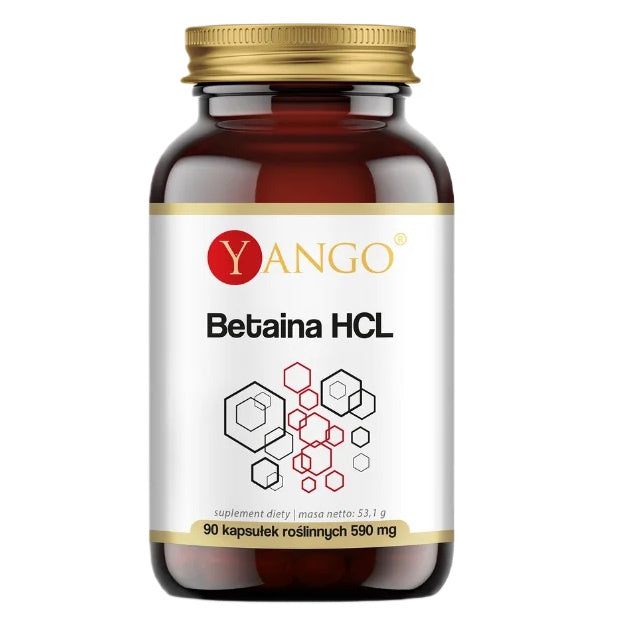 Yango Betaina HCL suplement diety 90 kapsułek