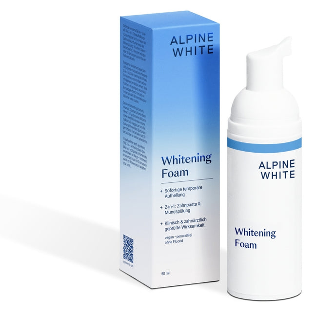 Alpine White Whitening Foam pianka wybielająca zęby 50ml