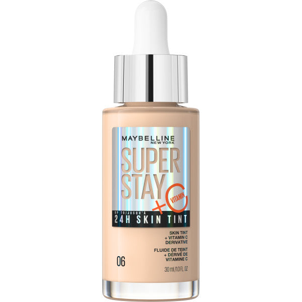 Maybelline Super Stay 24H Skin Tint długotrwały podkład rozświetlający z witaminą C