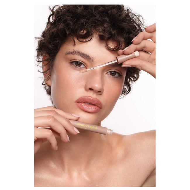 Poppy Head Eyece Cream rozświetlająco-korygujący korektor pod oczy 1szt.