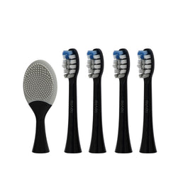 Lovio SonicProtect PRO końcówki do szczoteczki sonicznej średnia twardość Czarne LVTB124BK-HM 5szt