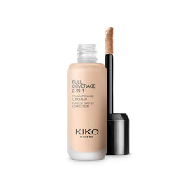 KIKO Milano Full Coverage 2-In-1 Foundation & Concealer mocno kryjący podkład i korektor 2 w