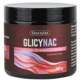 Skoczylas Glicynac L-glicyna + N-acetylo L-cysteina suplement diety w proszku 100g