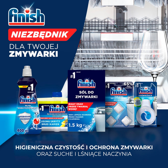 Finish Ultimate Fresh kapsułki do mycia naczyń w zmywarce 15szt