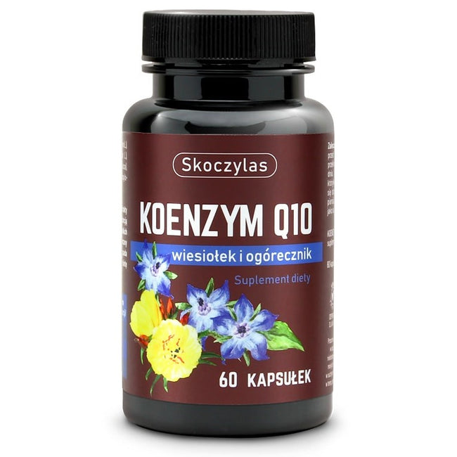 Skoczylas Koenzym Q10 wiesiołek i ogórecznik suplement diety 60 kapsułek