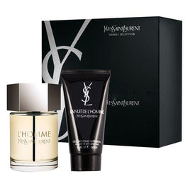 Yves Saint Laurent L'Homme zestaw woda toaletowa spray 100ml + żel pod prysznic 50ml