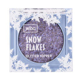 Wibo Snow Flakes Glitter Eyeshadow intensywnie połyskujący topper do powiek