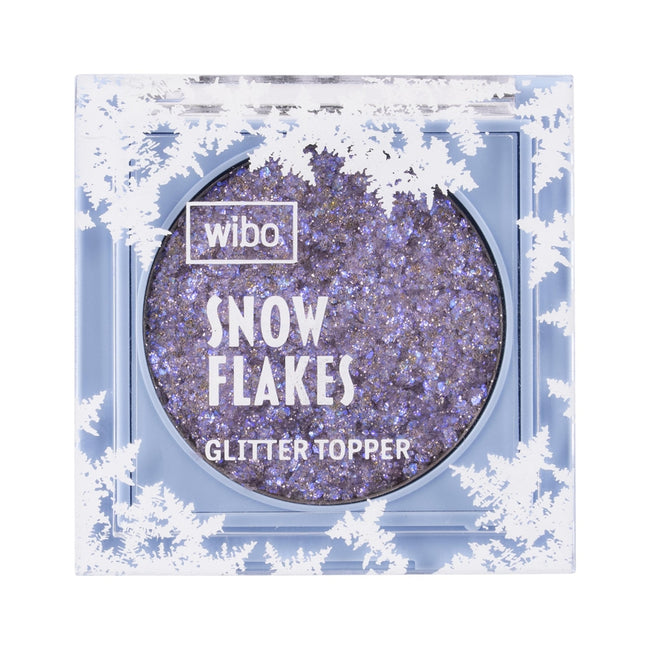 Wibo Snow Flakes Glitter Eyeshadow intensywnie połyskujący topper do powiek