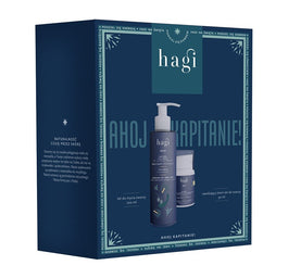 Hagi Ahoj Kapitanie! zestaw żel do mycia twarzy 200ml + krem-żel nawilżający do twarzy 50ml