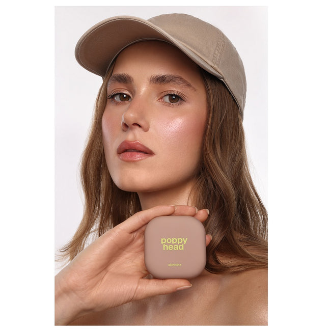 Poppy Head Skinivine prasowany puder utrwalający z efektem blur 6.5g