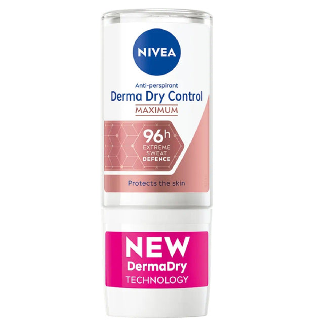 Nivea Derma Dry Control antyperspirant roll on 50ml