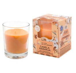 La Casa de los Aromas Świeca zapachowa Cynamon-Pomarańcza 140g
