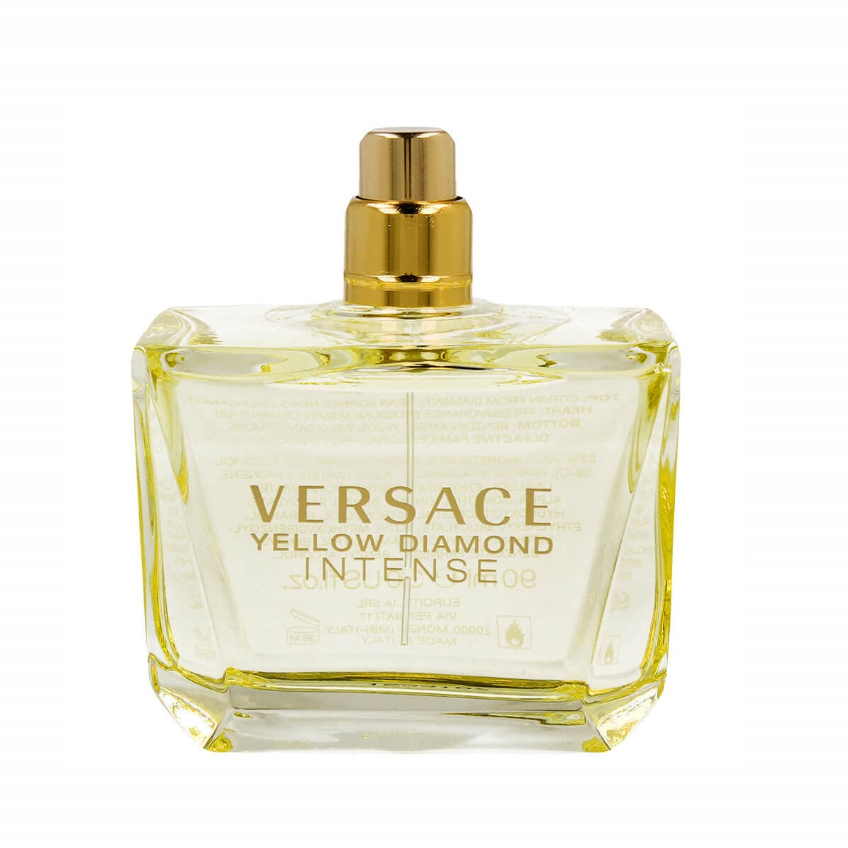 versace yellow diamond intense woda perfumowana 90 ml  tester   