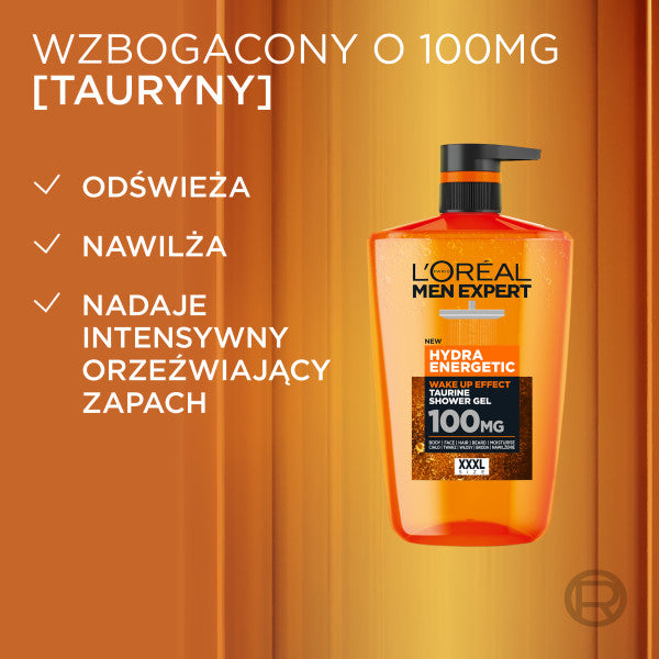 L'Oreal Paris Men Expert Hydra Energetic żel pod prysznic 1000ml