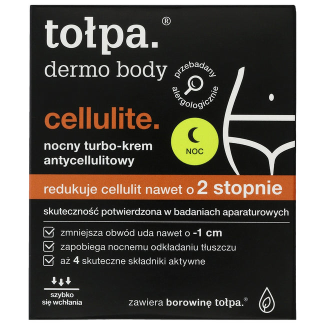 Tołpa Dermo Body Cellulite nocny turbo-krem antycellulitowy 250ml