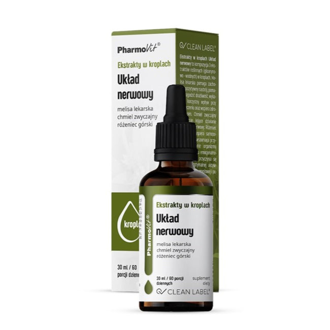 Pharmovit Układ nerwowy suplement diety w kroplach 30ml