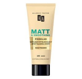 AA Make Up Matt podkład matująco-wygładzający 105 Sand 30ml