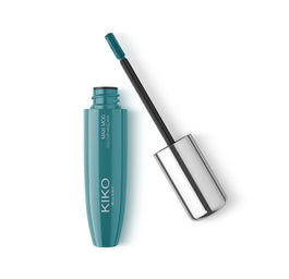 KIKO Milano Maxi Mod Colour Mascara kolorowy tusz do rzęs z małym aplikatorem dla maksymalnej objętości 04 Metallic Green 12ml