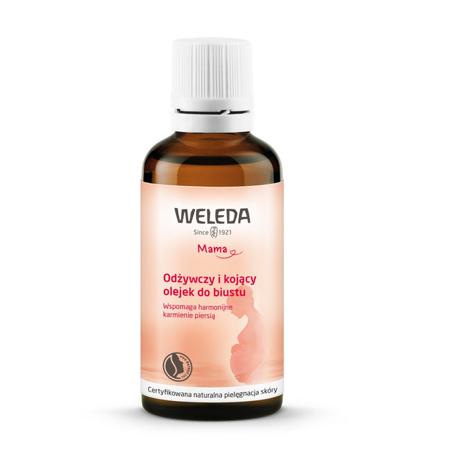 Weleda Mama odżywczy i kojący olejek do biustu 50ml