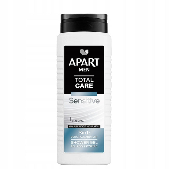Apart Natural Men żel pod prysznic 3w1 Total Care Sensitive 500ml