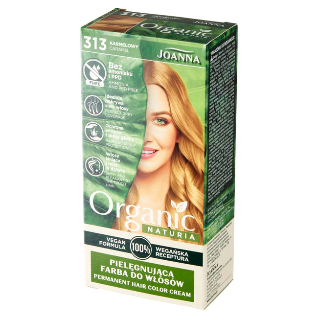 Joanna Naturia Organic pielęgnująca farba do włosów