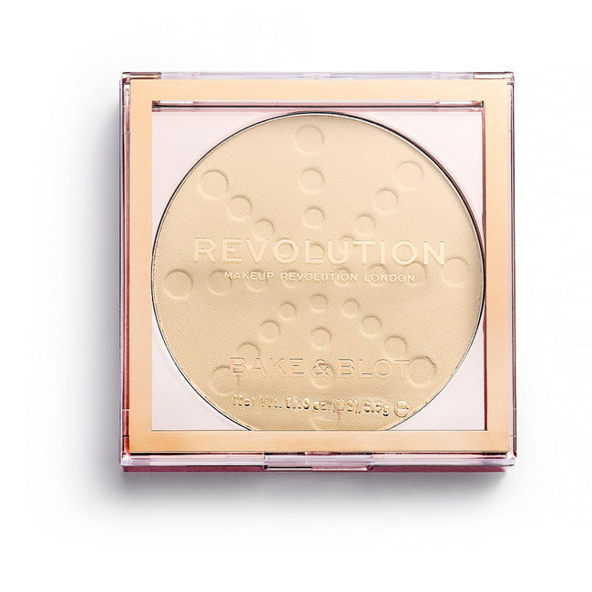 Makeup Revolution Bake & Blot matujący puder prasowany w kamieniu 5.5g