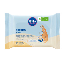 Nivea Baby Toddies chusteczki biodegradowalne 57szt