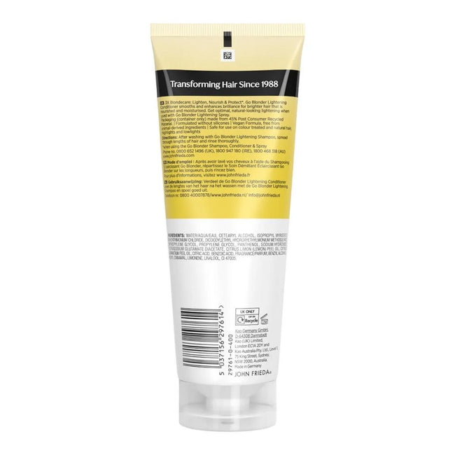 John Frieda Go Blonder odżywka rozjaśniająca 250ml