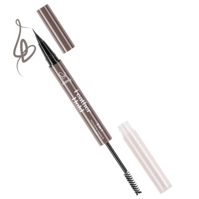 Lovely Feather Hold 2 in 1 Brow Marker & Clear Gel marker i żel do brwi