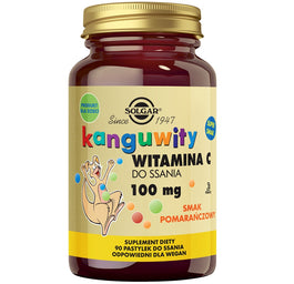 Solgar Kanguwity witamina C suplement diety 90 pastylek do ssania