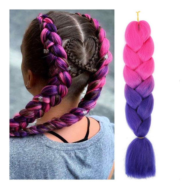 Ecarla Pasma syntetyczne 120cm Gęste Ombre