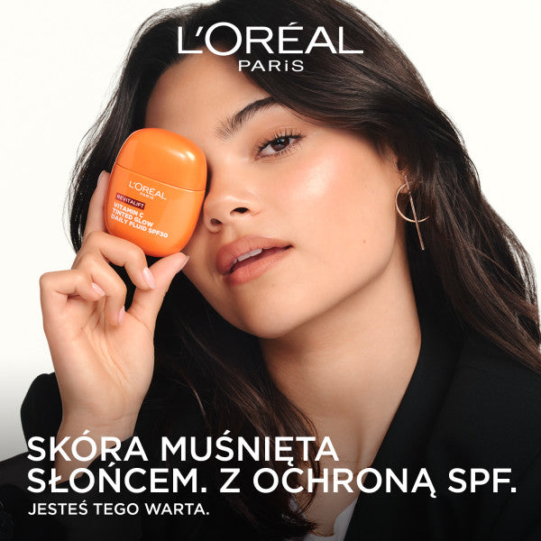 L'Oreal Paris Revitalift Vitamin C Tinted Glow lekki koloryzujący fluid SPF30 40ml