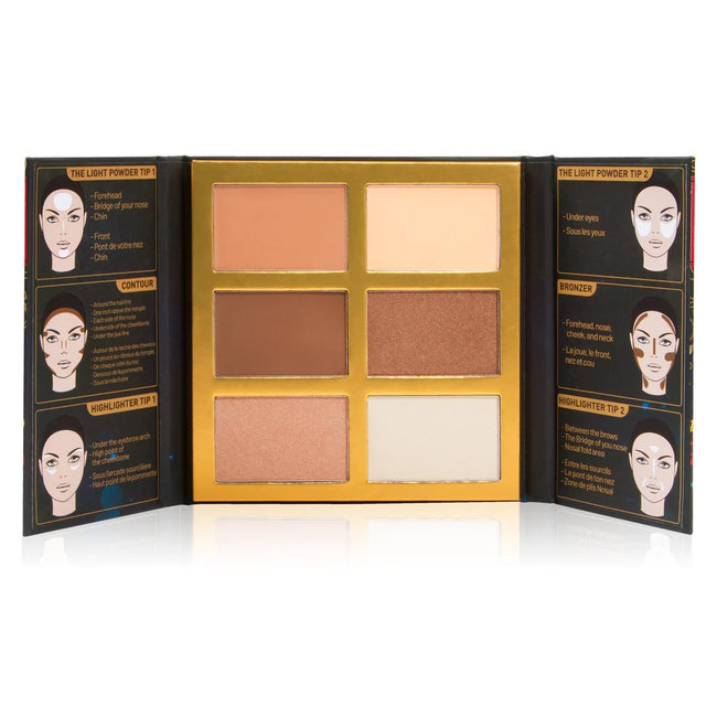 J.Cat Beauty Symphony Face Obsession paleta do konturowania twarzy