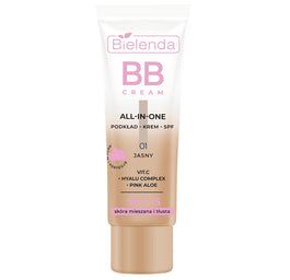Bielenda All-In-One BB Cream multifunkcyjny krem BB SPF15 skóra mieszana i tłusta 30g