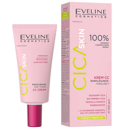 Eveline Cosmetics Cica Skin krem CC nawilżająco-tonujący 30ml