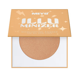 MIYO Illuminizer Highlighting Powder puder rozświetlający do twarzy 02 Stilo Light 7g