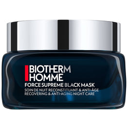 Biotherm Homme Force Supreme Black Mask regenerująco-przeciwstarzeniowa maska na noc 50ml