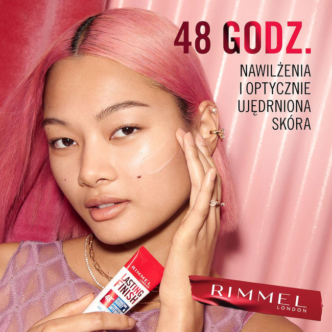 Rimmel Lasting Finish Primer nawilżający primer pod makijaż z naturalnymi biopeptydami