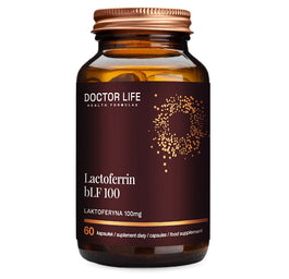 Doctor Life Lactoferrin bLF100 Laktoferyna 100mg suplement diety 60 kapsułek