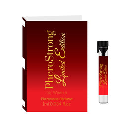 PheroStrong Pheromone Perfume For Women Limited Edition perfumy z feromonami dla kobiet próbka 1ml