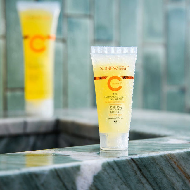 SunewMed+ Epidermal Dissolving Face Gel żel rozpuszczający naskórek z witaminą C 20g