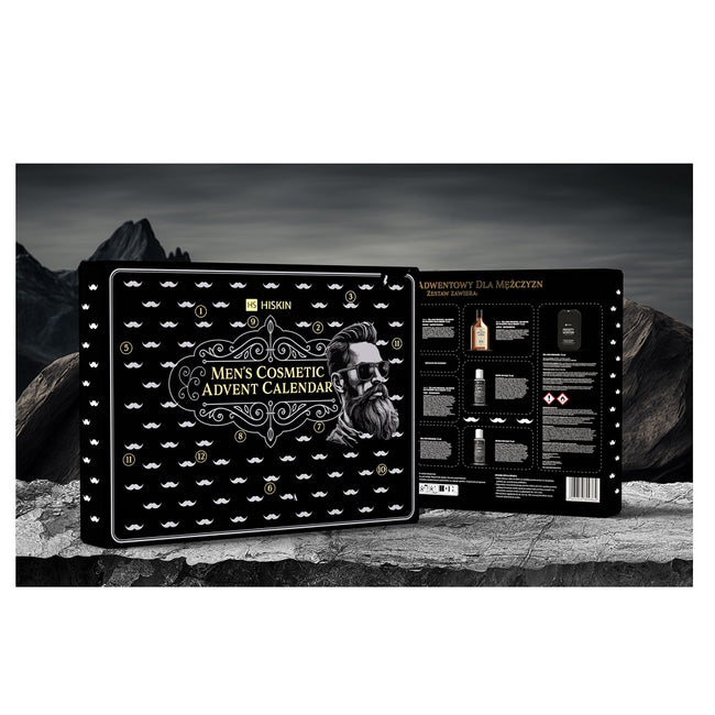 HiSkin Men's Cosmetic Advent Calendar kalendarz adwentowy dla mężczyzny 12szt